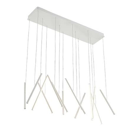 Kuzco Lighting Chute White Pendants LP14840-WH